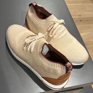 Lori Piana Men’s Beige Sneaker